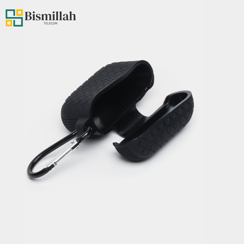 Silicone AirPods Pro 2 Case Cover - Weave Pattern | Shockproof 360° Protection