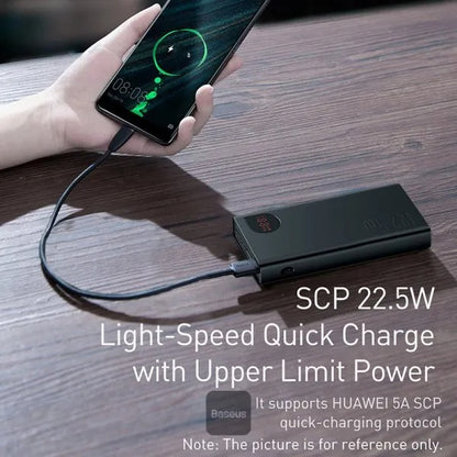 Baseus PPADM10S Adaman Metal Digital Display 22.5W 20000mAh  Power Bank