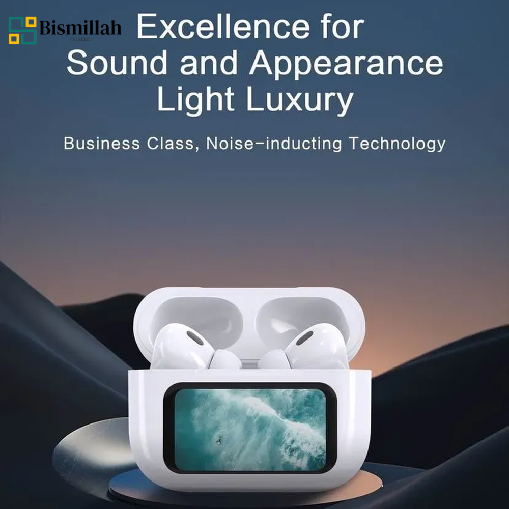 Airpods A9 Pro ANC Touch Screen Display Earbuds