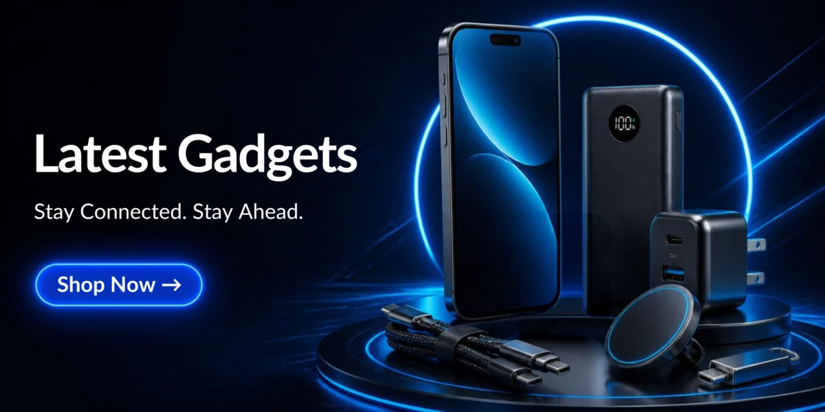Latest Gadgets – Stay connected, stay ahead. Shop now